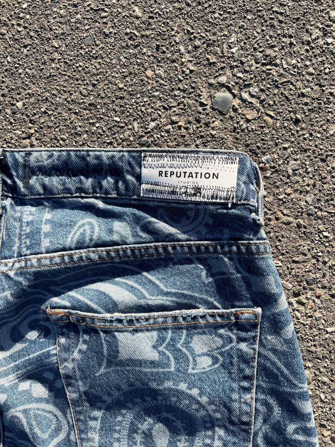 “Baggy Bandana” Jeans