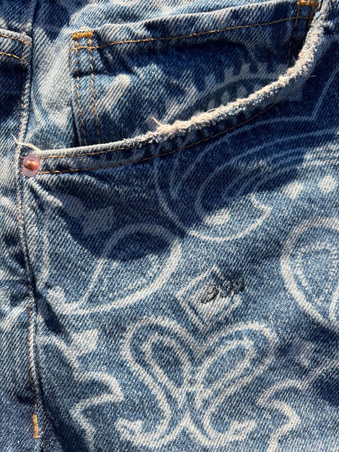 “Baggy Bandana” Jeans