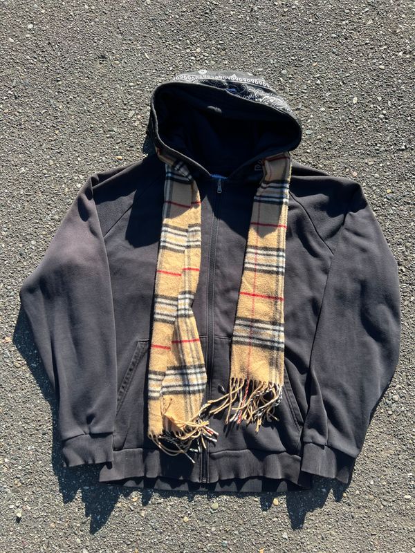 Berry Bandana Zip-up Hoodie