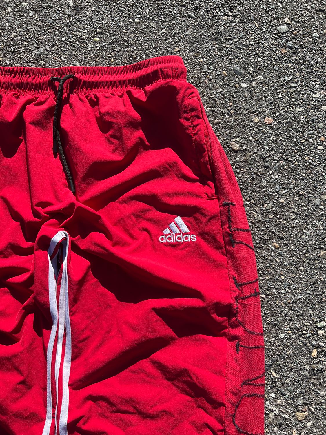 &quot;Adidass&quot; Baggy Trackpants