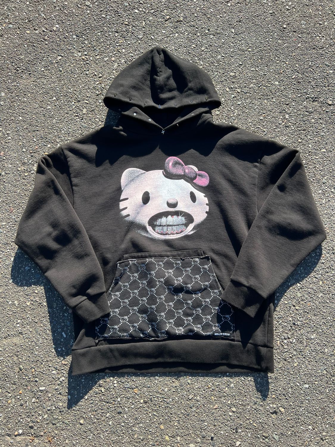 Hello Kitty Spiked Pullover Hoodie