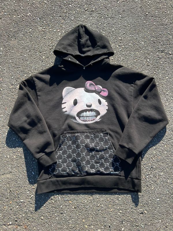 Hello Kitty Spiked Pullover Hoodie