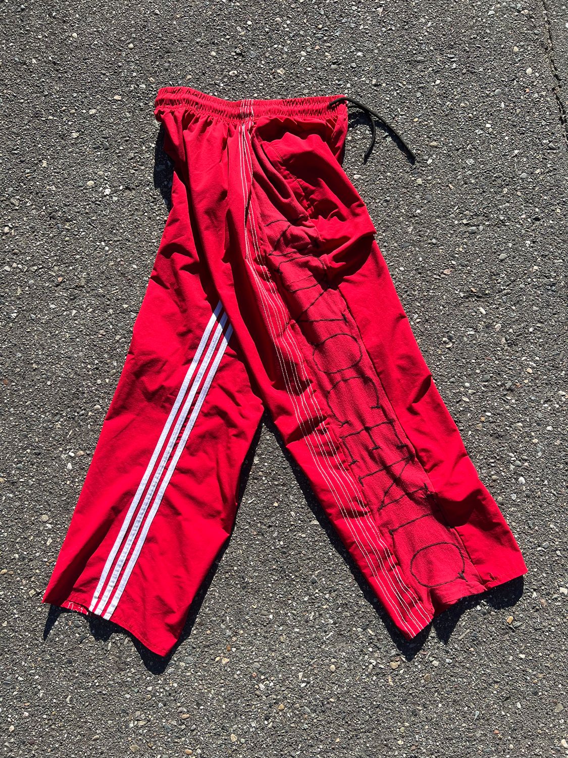&quot;Adidass&quot; Baggy Trackpants