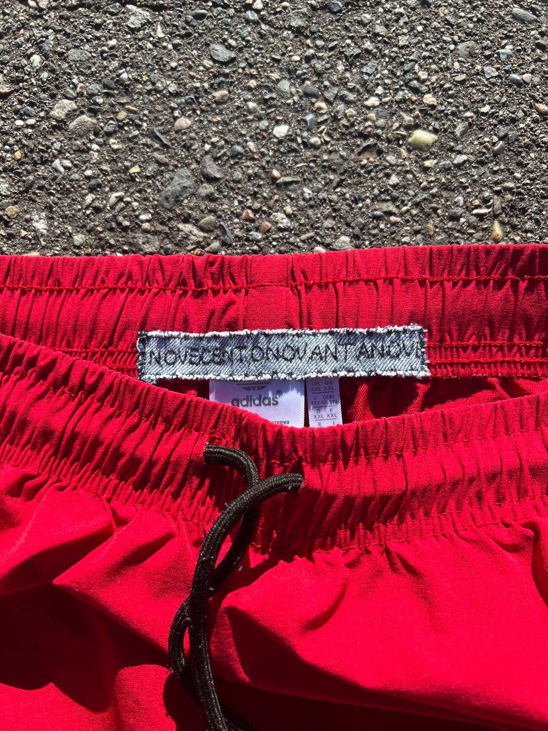 &quot;Adidass&quot; Baggy Trackpants