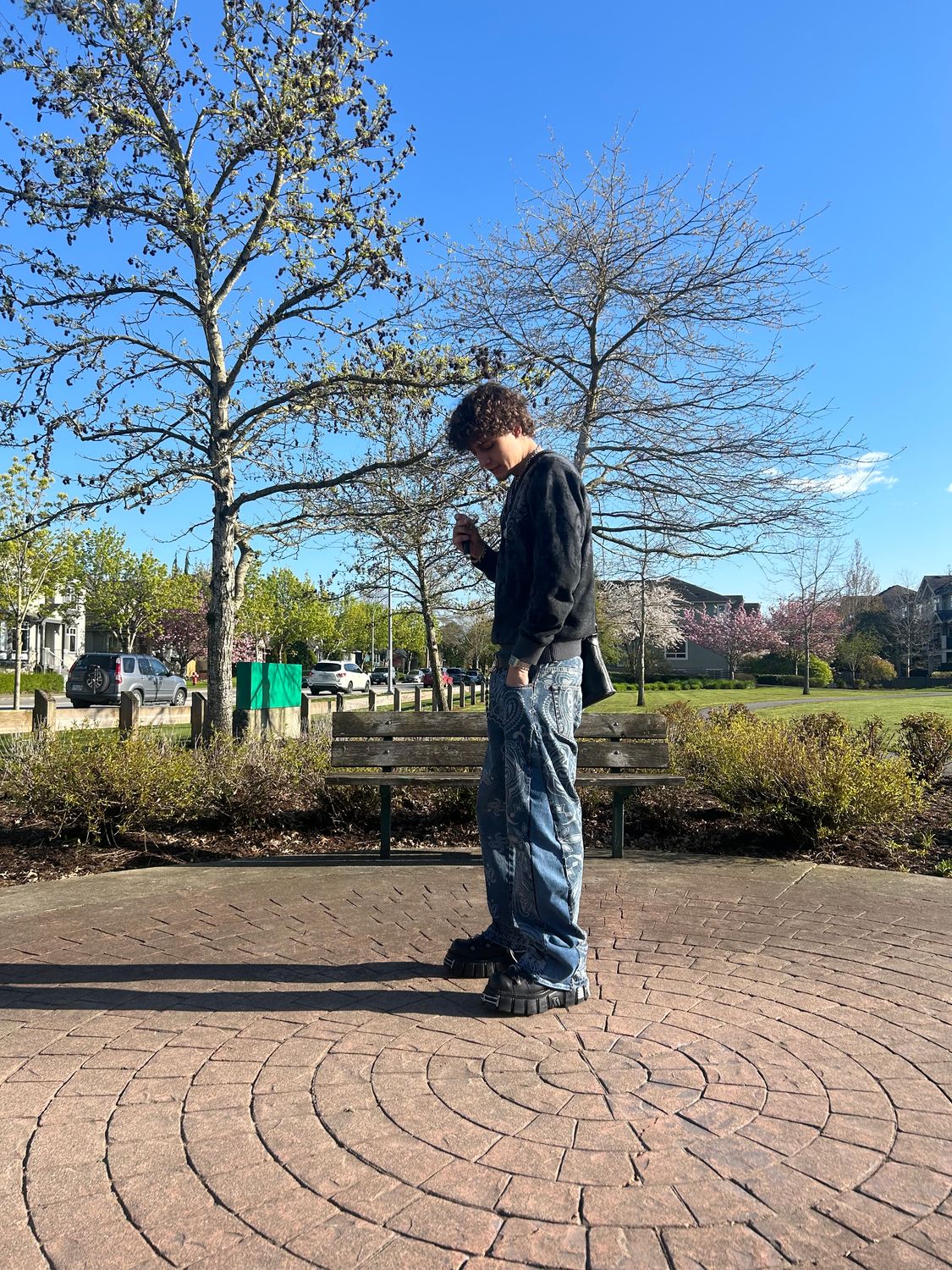 “Baggy Bandana” Jeans
