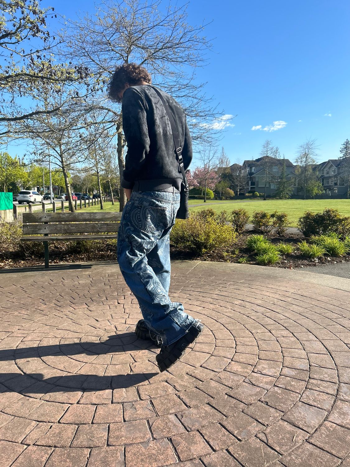 “Baggy Bandana” Jeans