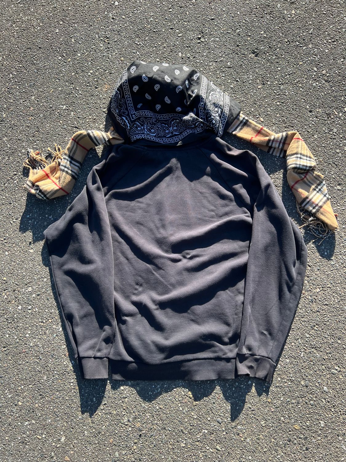 Berry Bandana Zip-up Hoodie