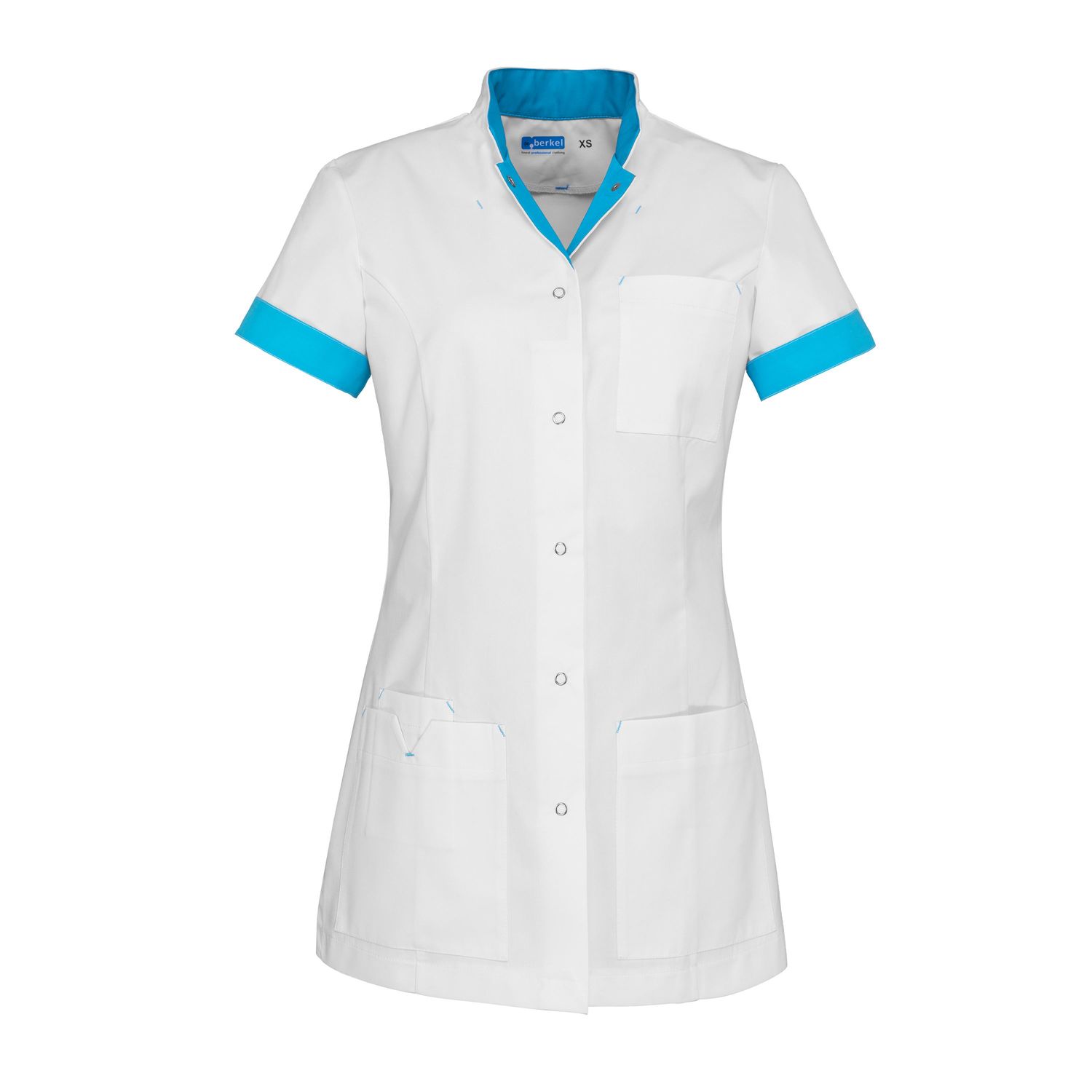 De Berkel Jill Wit/Azur Blauw wit 4312.326