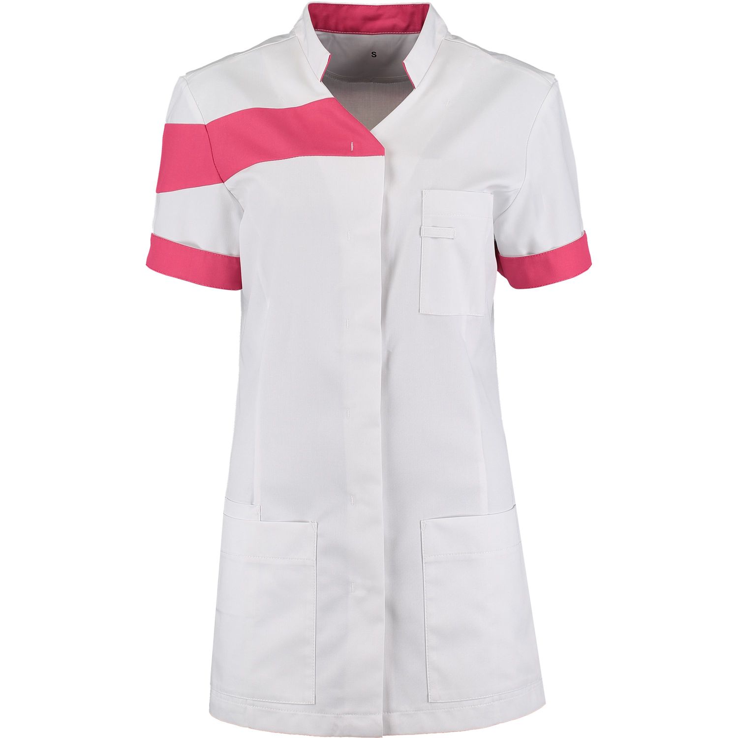 De Berkel Juliette Eco Wit/Shocking Pink wit 4515.328