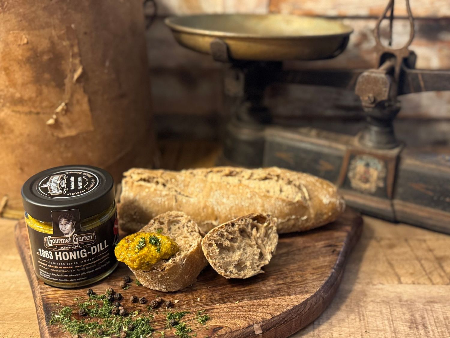 Honig Senf mit Dill