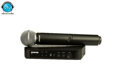 Sistema Inalámbrico Shure Vocal de Mano BLX24/SM58 Sistema Inalámbrico Shure Vocal de Mano BLX24/SM58