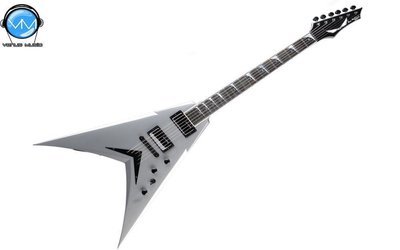 Dean Dave Mustaine Signature V Guitarra Eléctrica, Plata Metálica Dean Dave Mustaine Signature V Guitarra Eléctrica, Plata Metálica