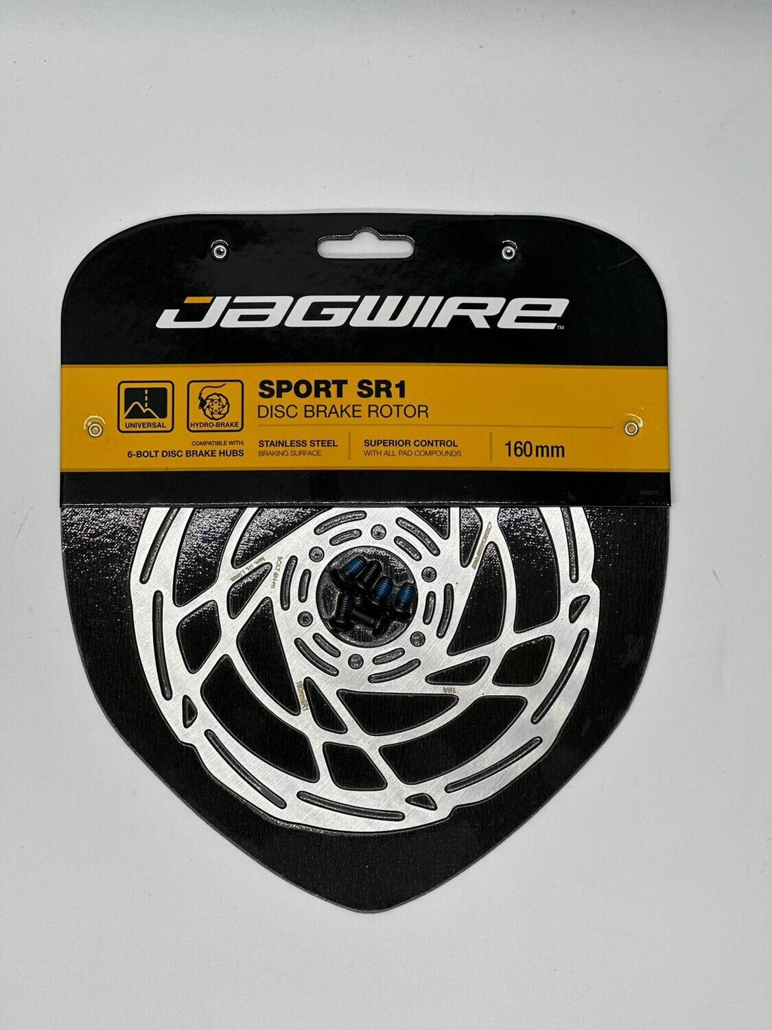 JAGWIRE DISC BRAKE ROTOR SPORT SR-1, SIZE: 160MM