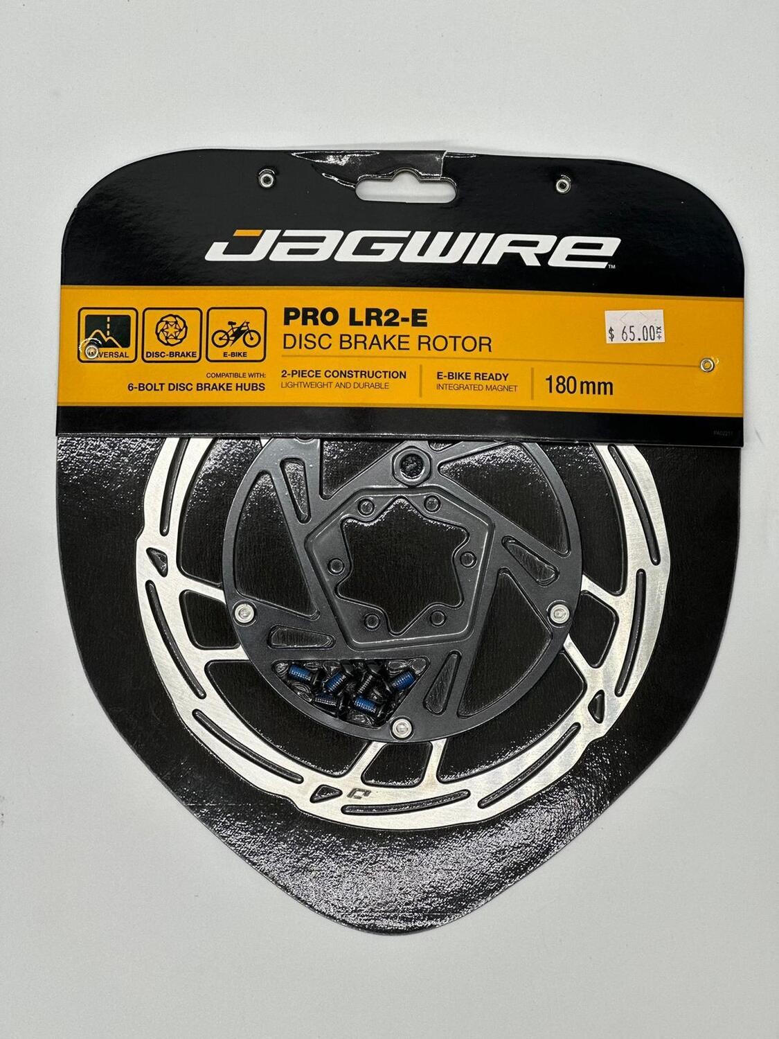 JAGWIRE DISC BRAKE ROTORS PRO LR2-E, SIZE: 180MM