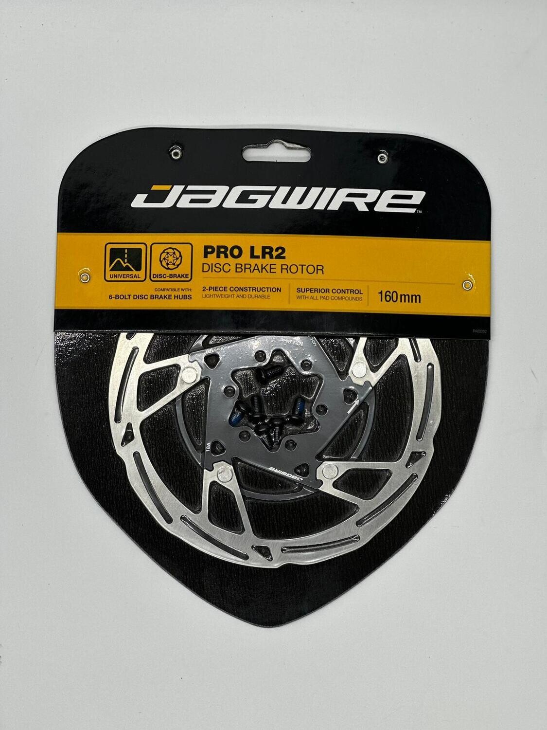 JAGWIRE DISC BRAKE ROTORS PRO LR2, SIZE: 160MM