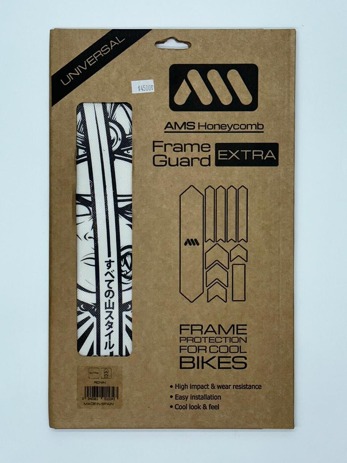 AMS HONEYCOMB FRAME GUARD, SIZE: EXTRA, COLOR: WHITE