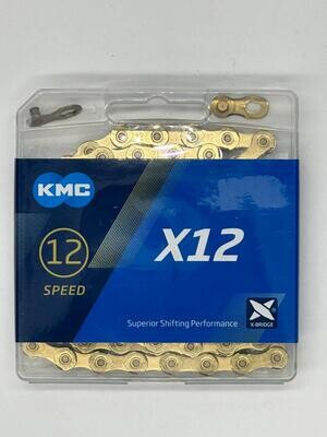 KMC X12 CHAIN GOLD