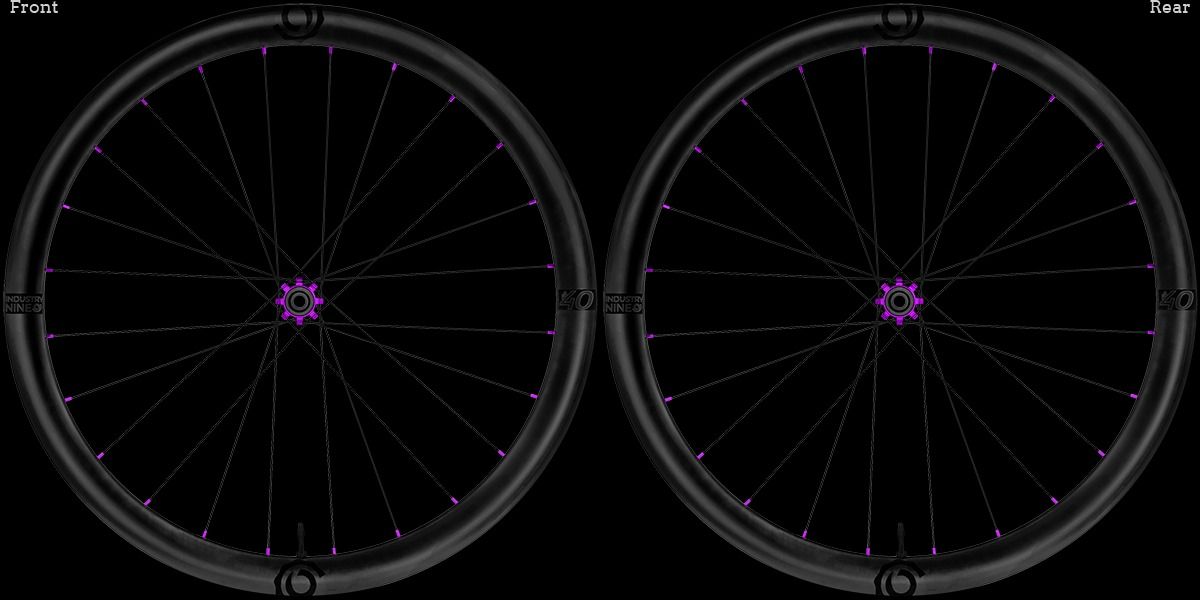 I9 SOLIX SL AR40 Wheelset Custom*