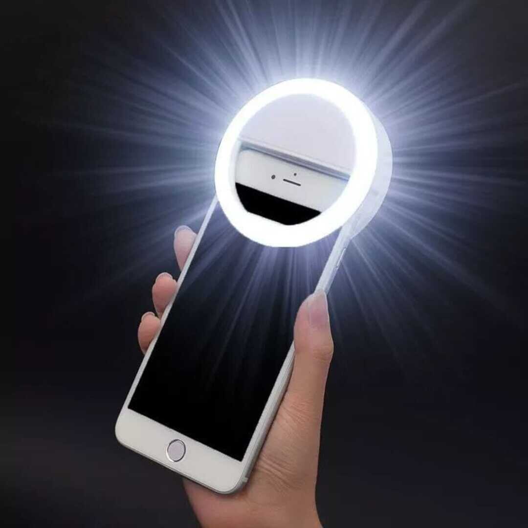 Aro de luz led para celular