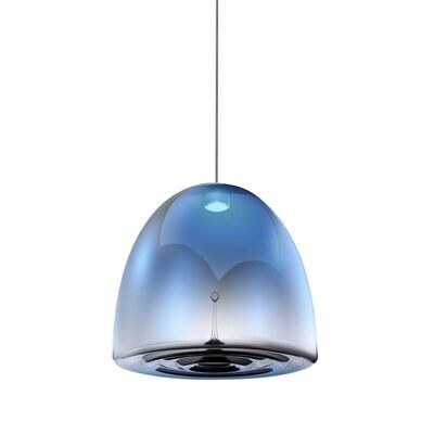 Pond pendant in blue, medium