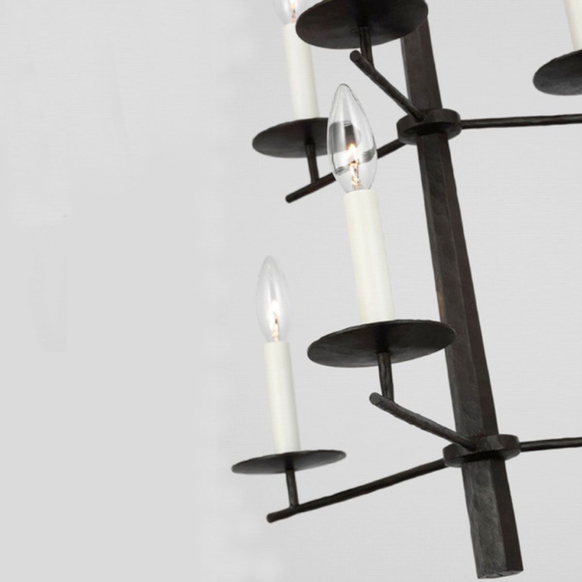 Arnav Two-Tier Entry Chandelier