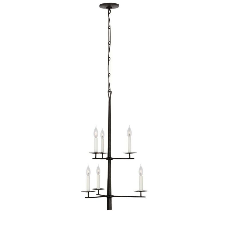 Arnav Two-Tier Entry Chandelier