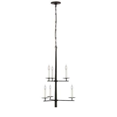 Arnav Two-Tier Entry Chandelier