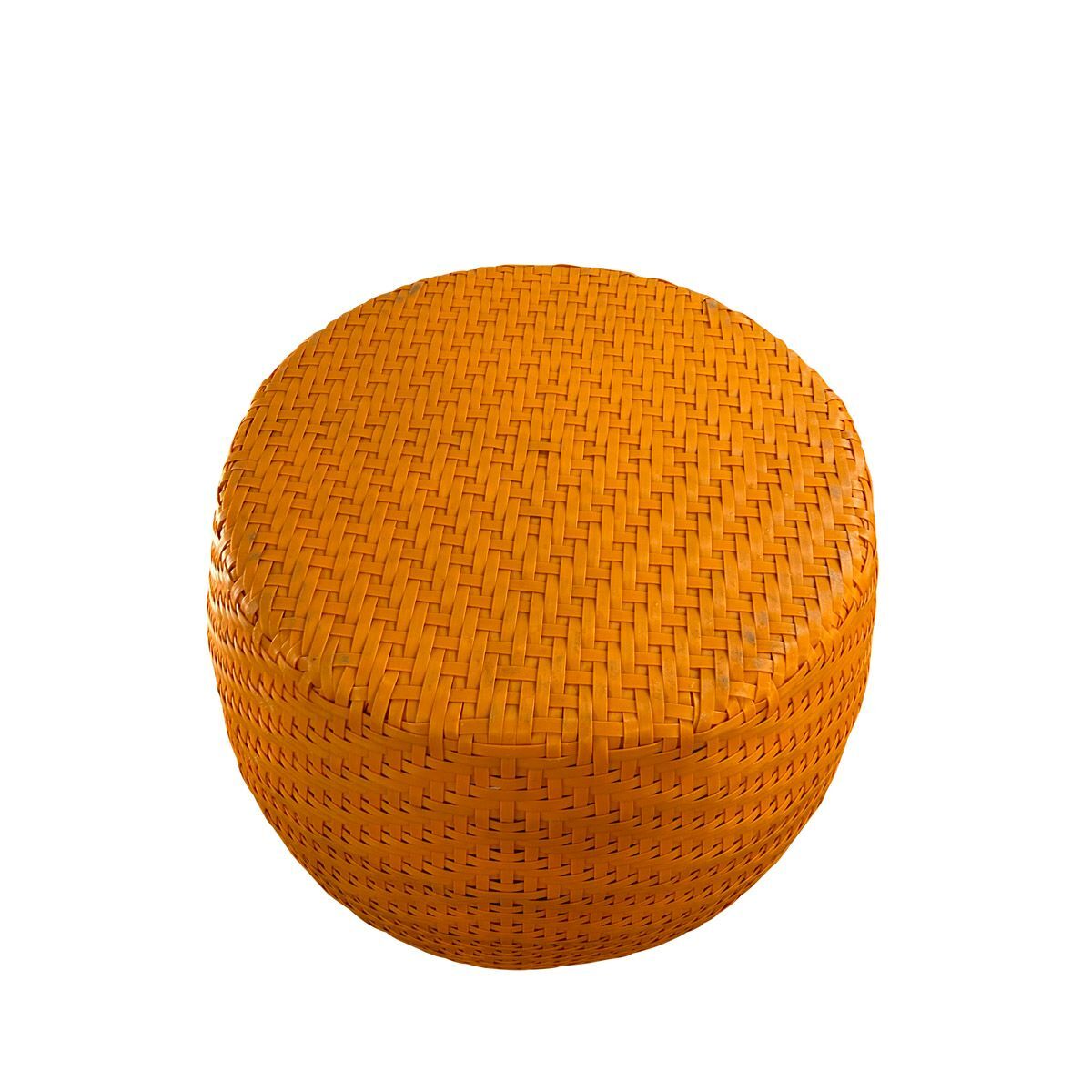 Congo Side Table in Orange