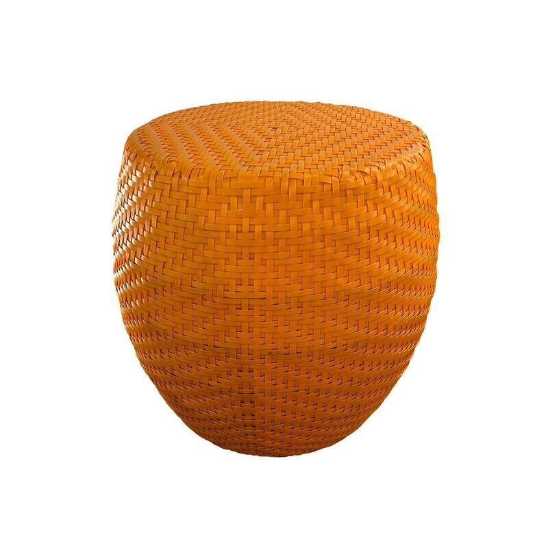 Congo Side Table in Orange