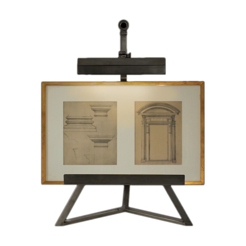 Estelle Display Lamp in Gun Metal