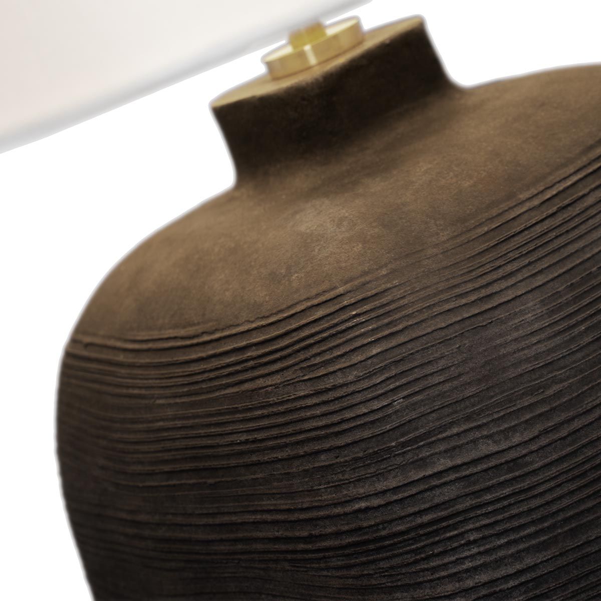 Pemba Large Combed Table Lamp