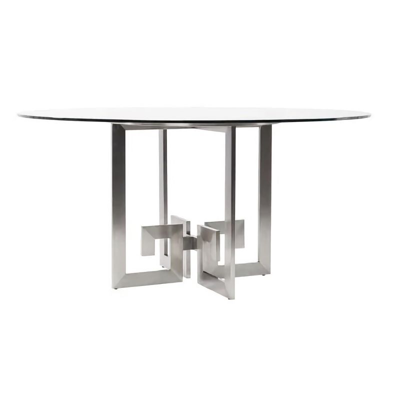 Alyssa Greek Key Dining Table