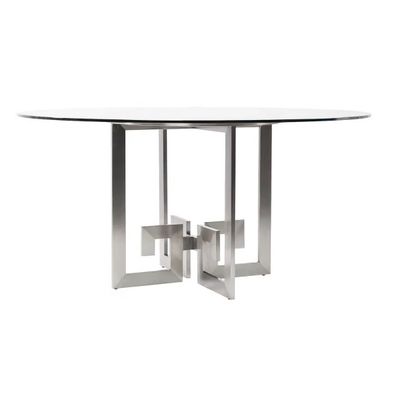 Alyssa Greek Key Dining Table