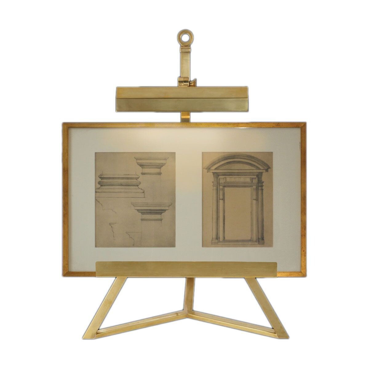 Estelle Display Lamp in Brass