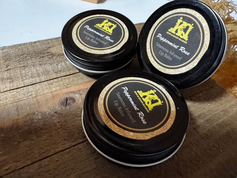 Peppermint Rose LipBalm Tin