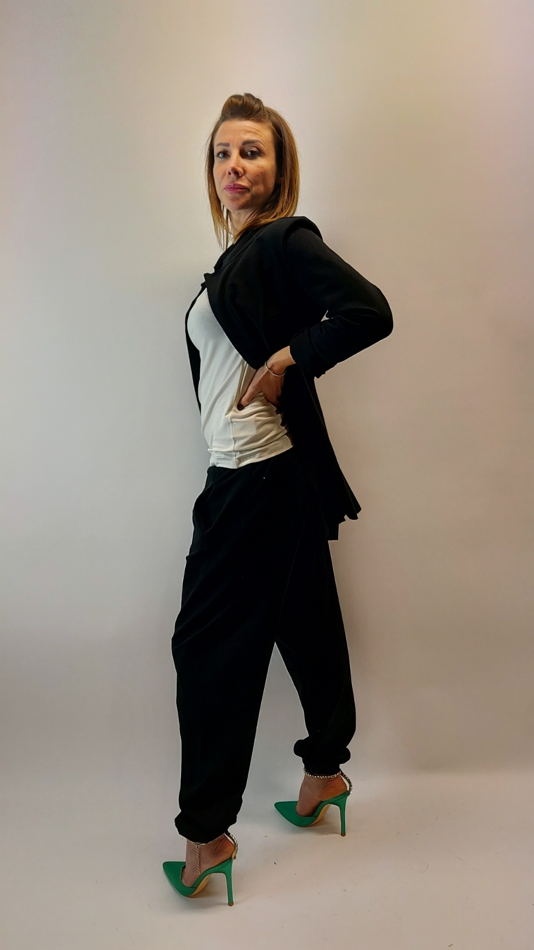 PANTALONE FELPA COULISSE IN VITA