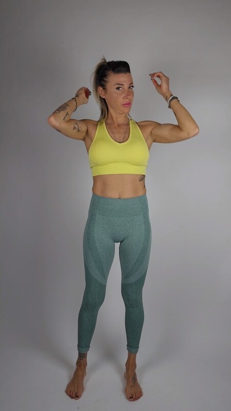 TOP SPORTIVO GIALLO SUPER TENUTA