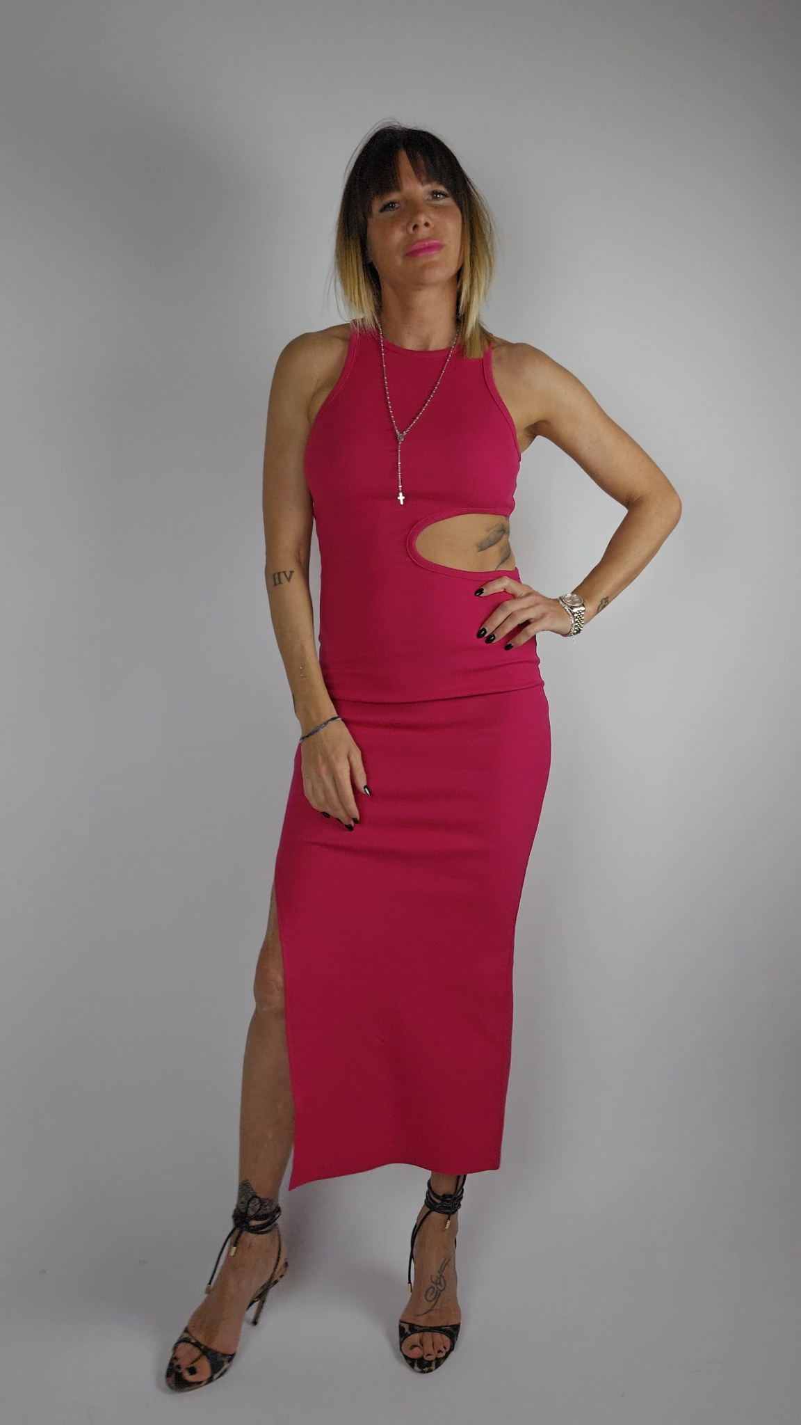 ABITO RAFFY CUT-OUT CILIGIA