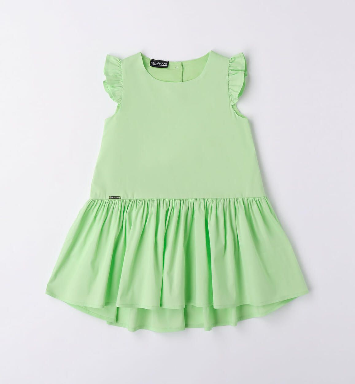 Abito fresco bambina verde
