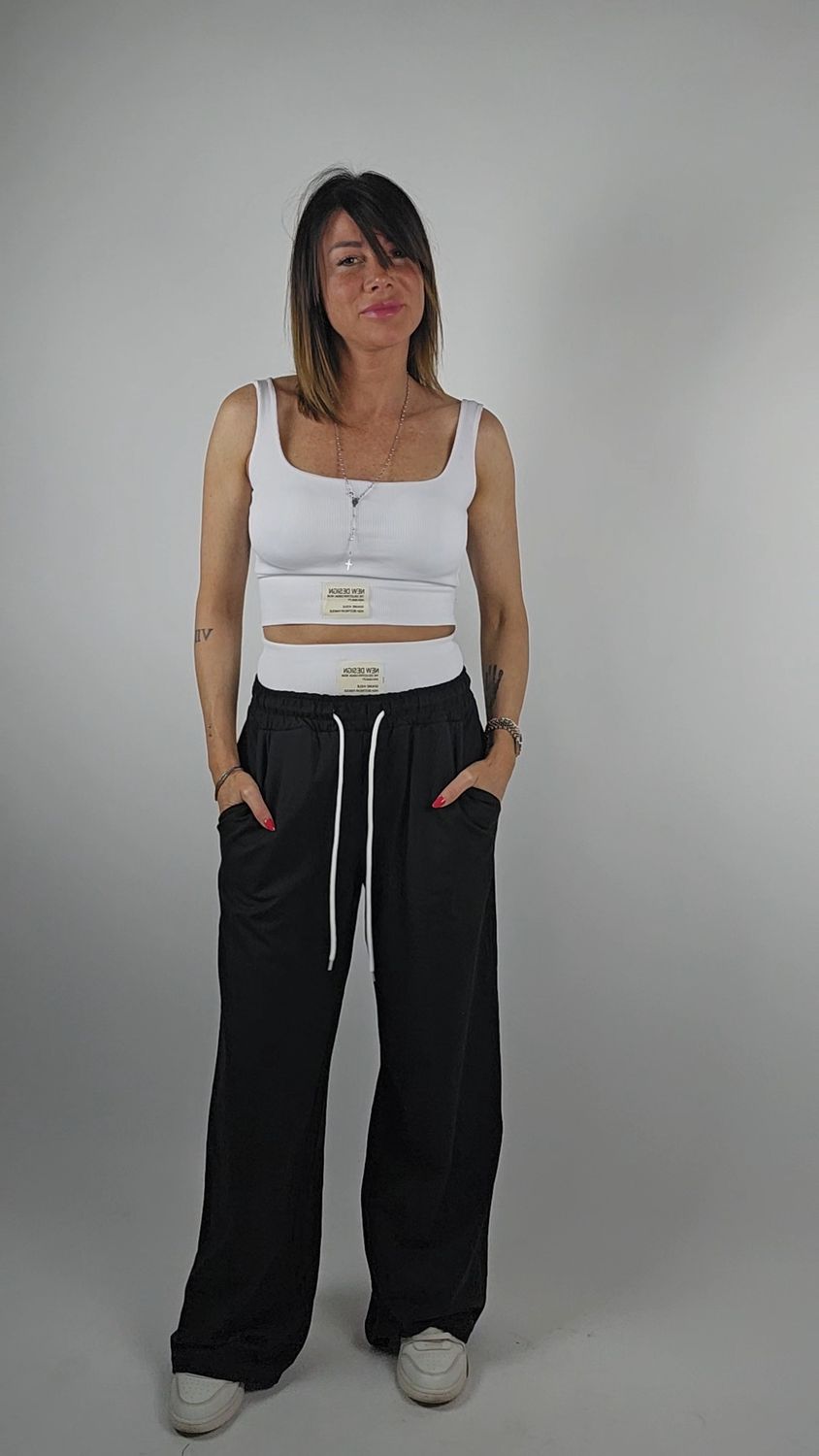 SET 2 PEZZI COMBO NERO-BIANCO