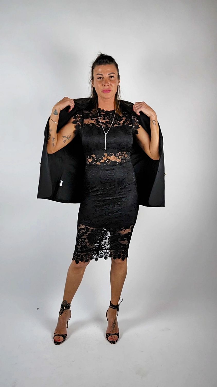 ABITO TOP QUALITY IN PIZZO ELLISON ABITO TOP QUALITY IN PIZZO ELLISON