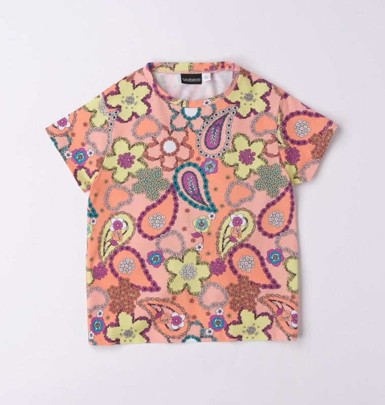 T-shirt colorata ragazza T-shirt colorata ragazza