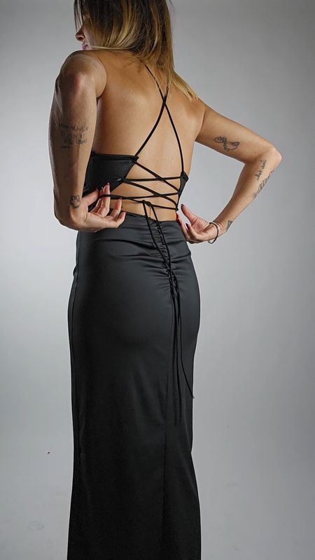 ABITO YOGA  MELANY NERO ABITO YOGA  MELANY NERO