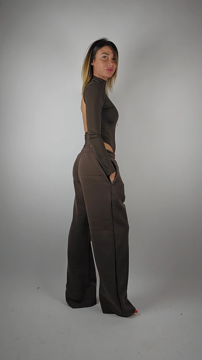 PANTATUTA FELPATO CIOCCOLATO PANTATUTA FELPATO CIOCCOLATO