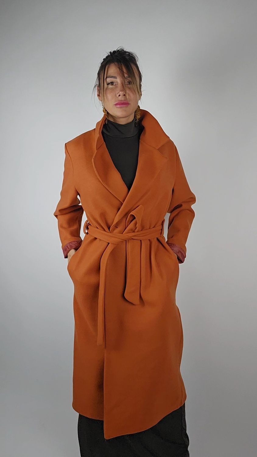 CAPPOTTO CAKI FODERATO INTERNAMENTE