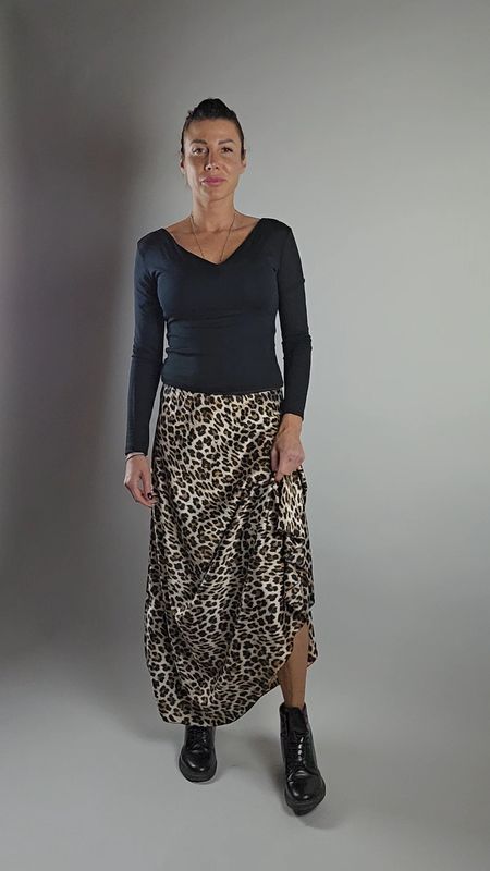 MAGLIA SEMITRASPARENTE NERO MAGLIA SEMITRASPARENTE NERO