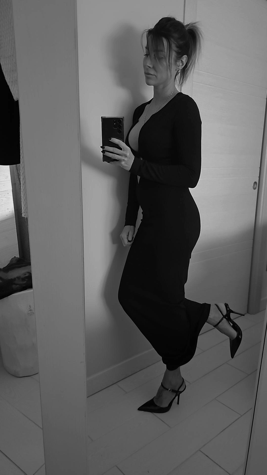 ABITO TOP QUALITY IN MAGLIA SCOLLO INCROCIO