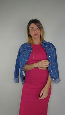 GIUBBINO JEANS SCURO