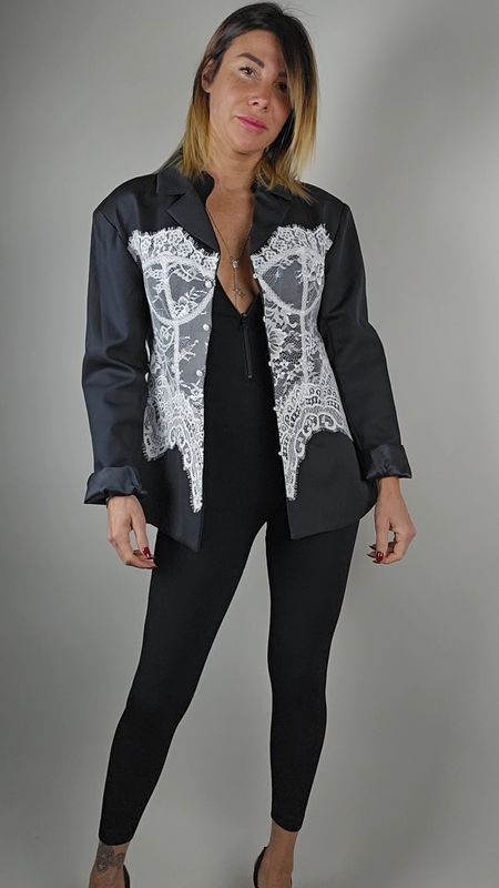 GIACCA BUSTINO CON SPALLINA