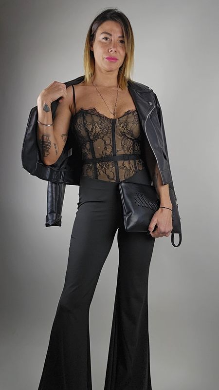 TUTA INTERA CORPETTO IN PIZZO